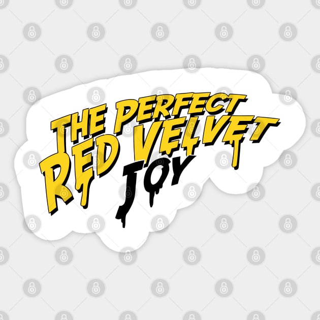 The Perfect Red Velvet "Joy" Sticker by iKPOPSTORE